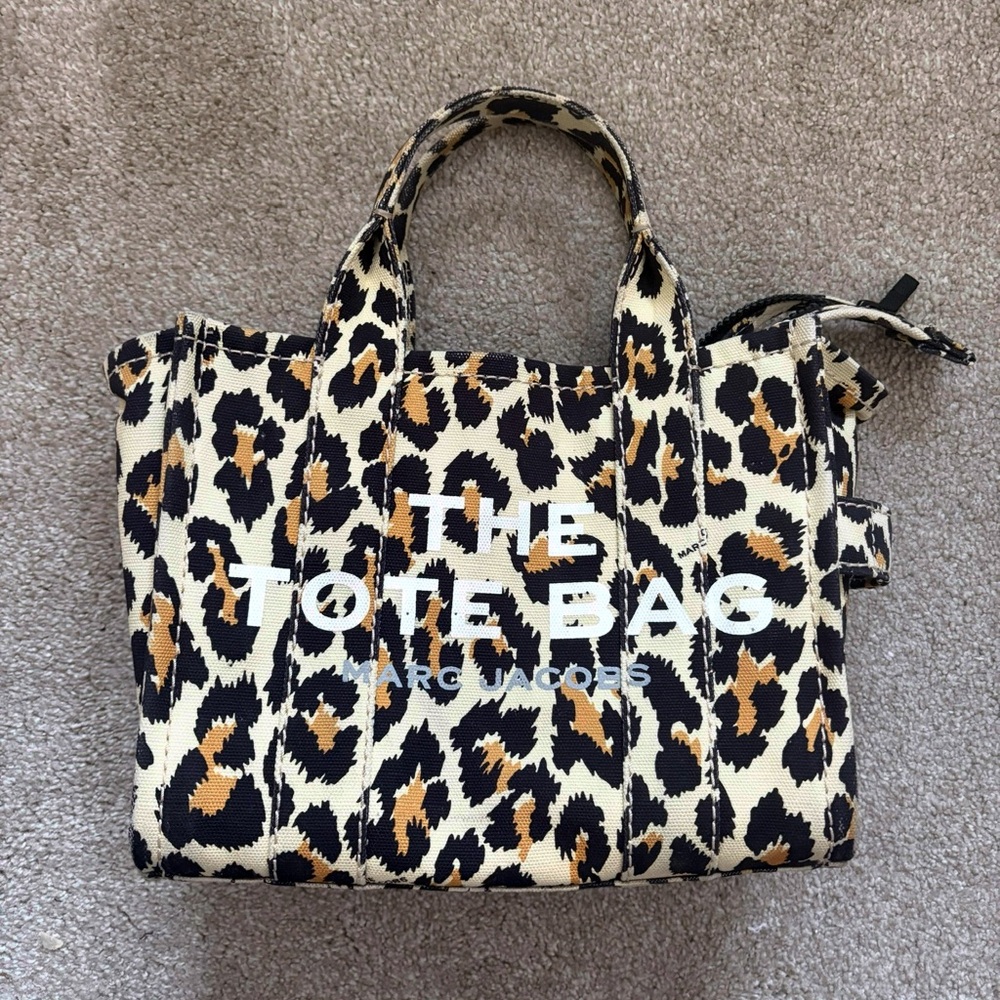 Marc Jacobs Mini Leopard Tote Bag